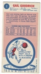 1969 Topps Basketball #2 Gail Goodrich - Phoenix Suns RC